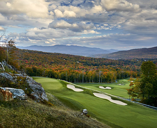 Mountain golf image