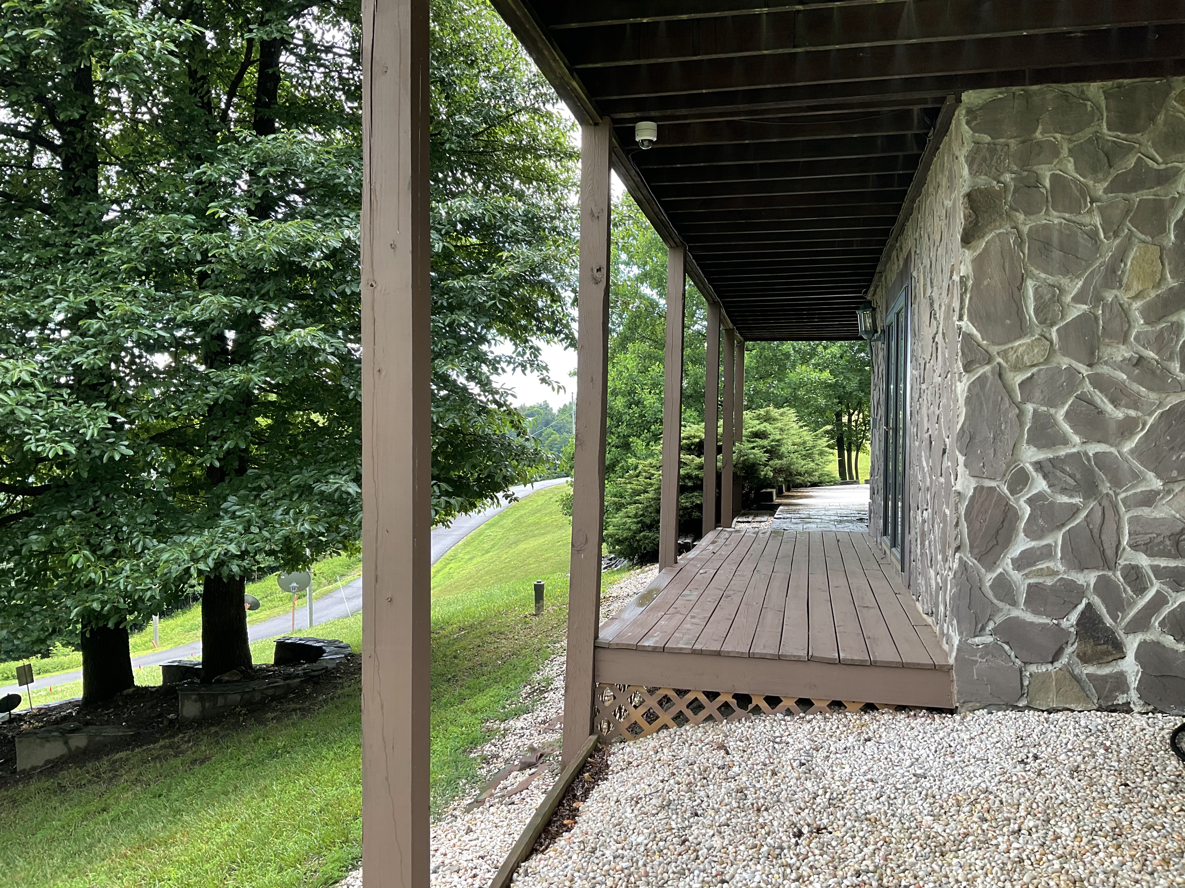 Chateau front porch